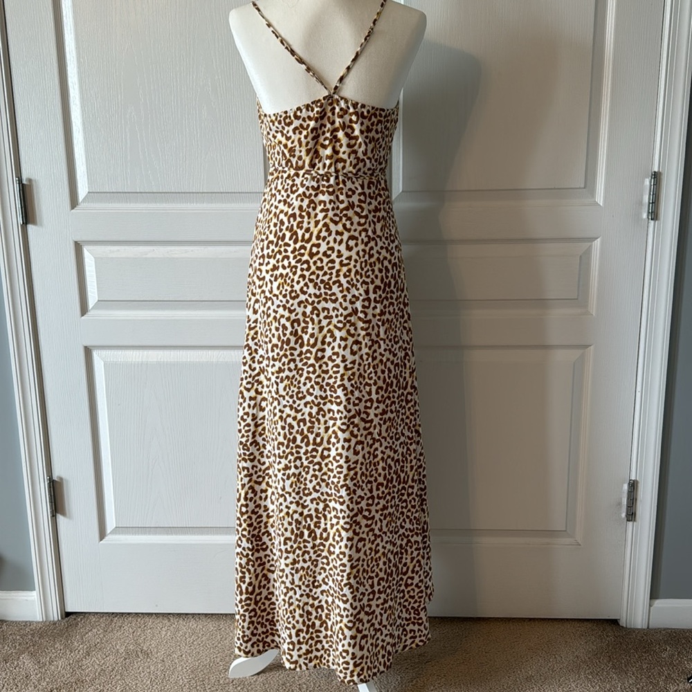 Leopard Wrap Dress - Picture 7 of 10